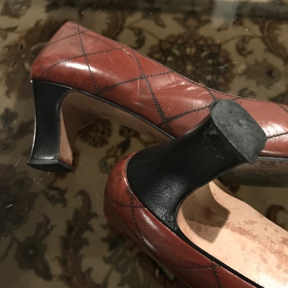 Womens all leather heels - Picture 3 of 5
